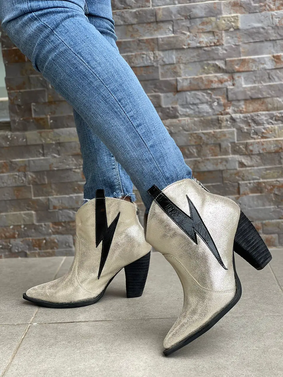 Italia Rayo Dorado Gliter, Richato Negro 1