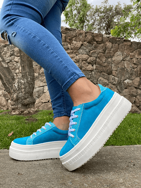 Miami Celeste Con Croco