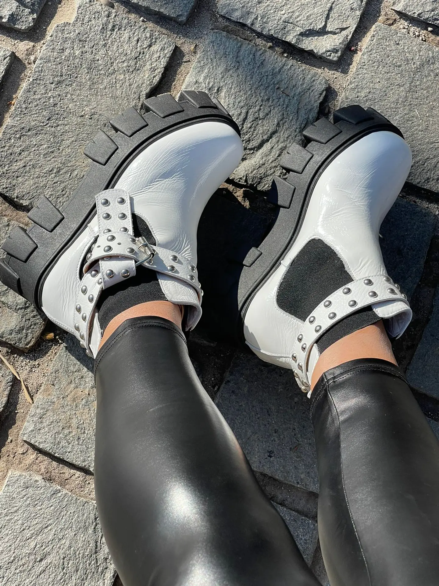 Botin Amanda Richato Blanco 4