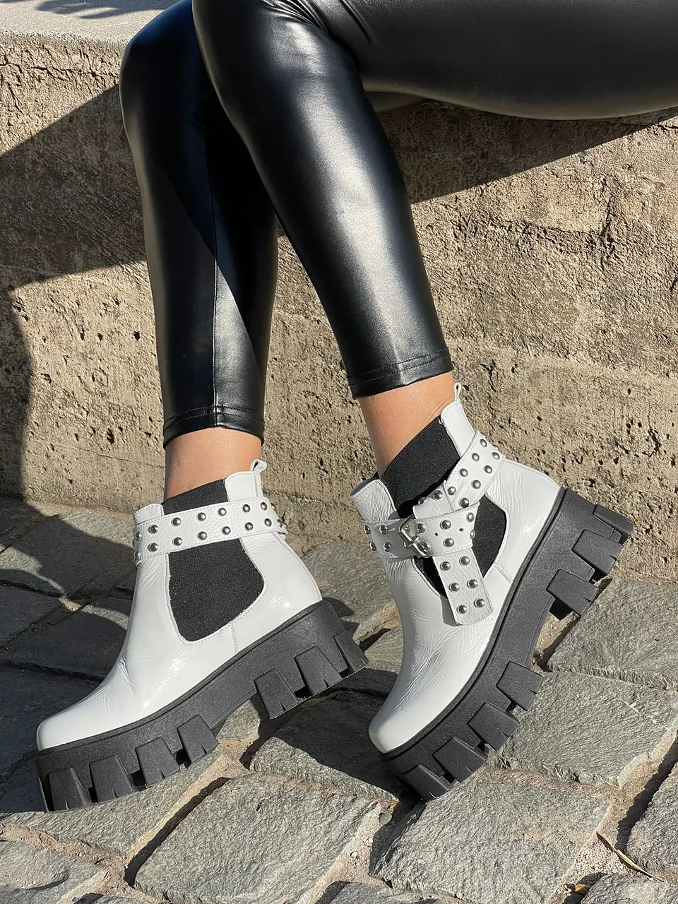 Botin Amanda Richato Blanco 5