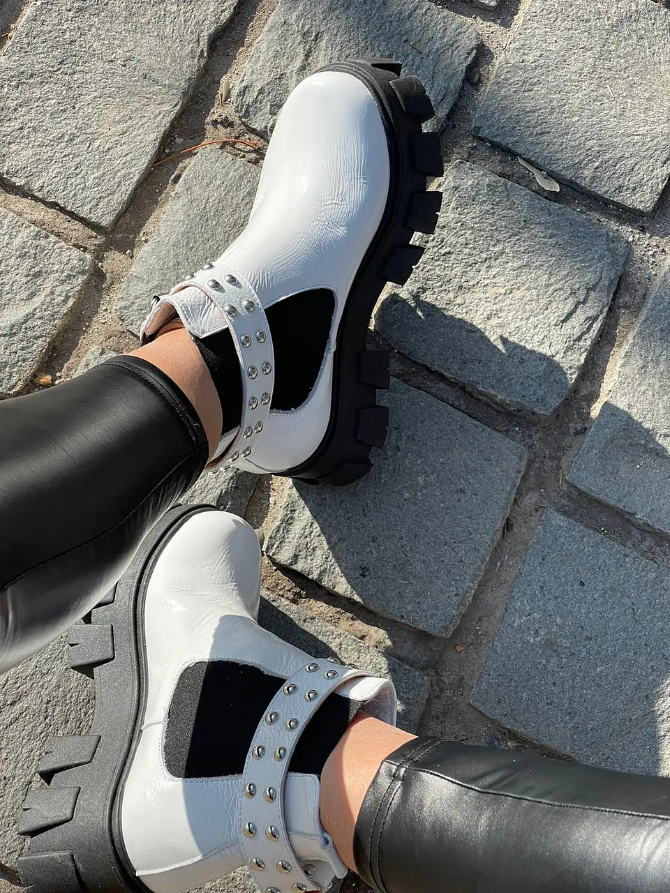 Botin Amanda Richato Blanco 7