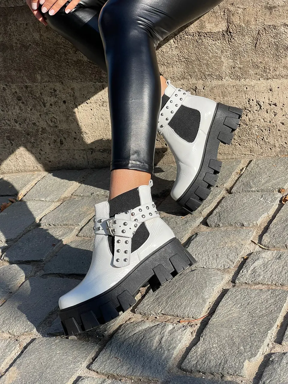 Botin Amanda Richato Blanco 9