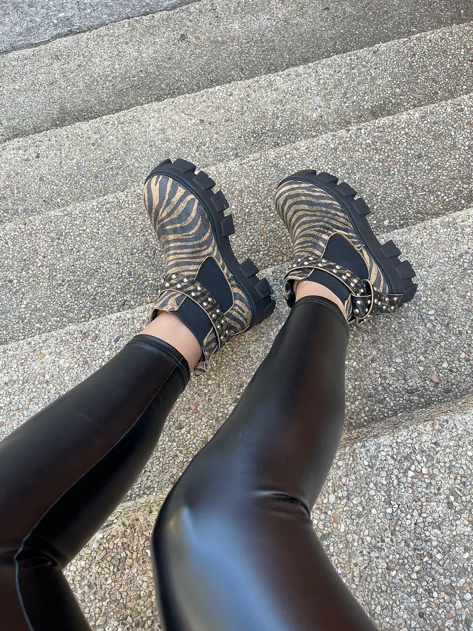 Botin Amanda Cebra Cafe 9