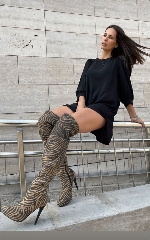 Bucaneras New York Cebra Camel