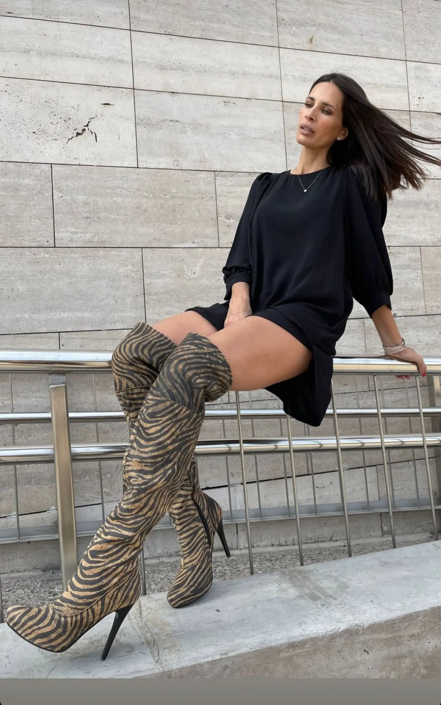 Bucaneras New York Cebra Camel 1