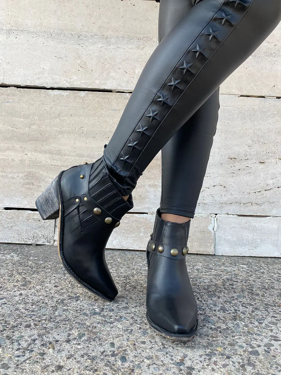 Elástico Cuero Negro 3