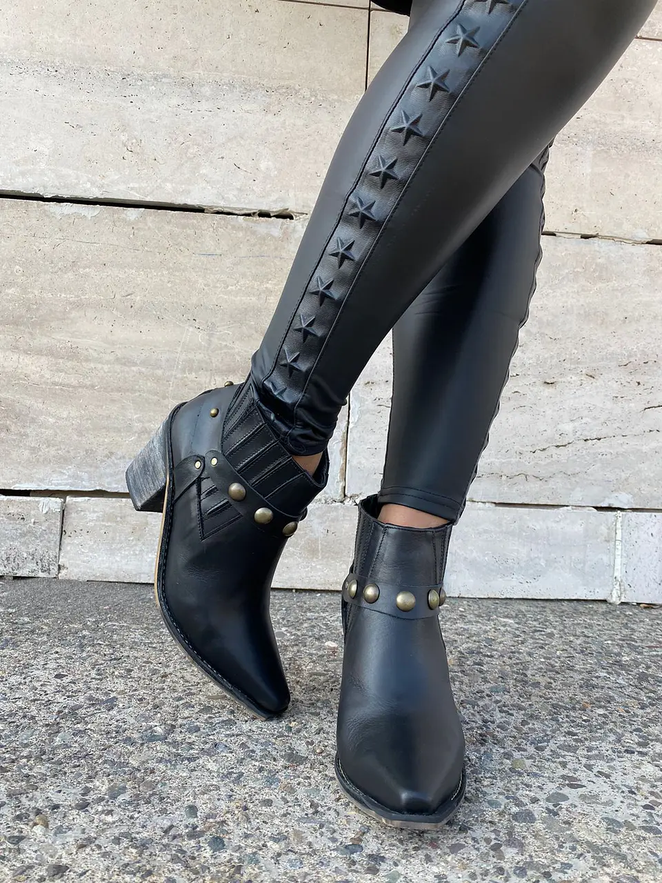 Elástico Cuero Negro 6