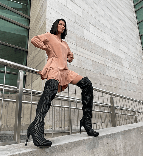 Bucanera New York Cebra Negro