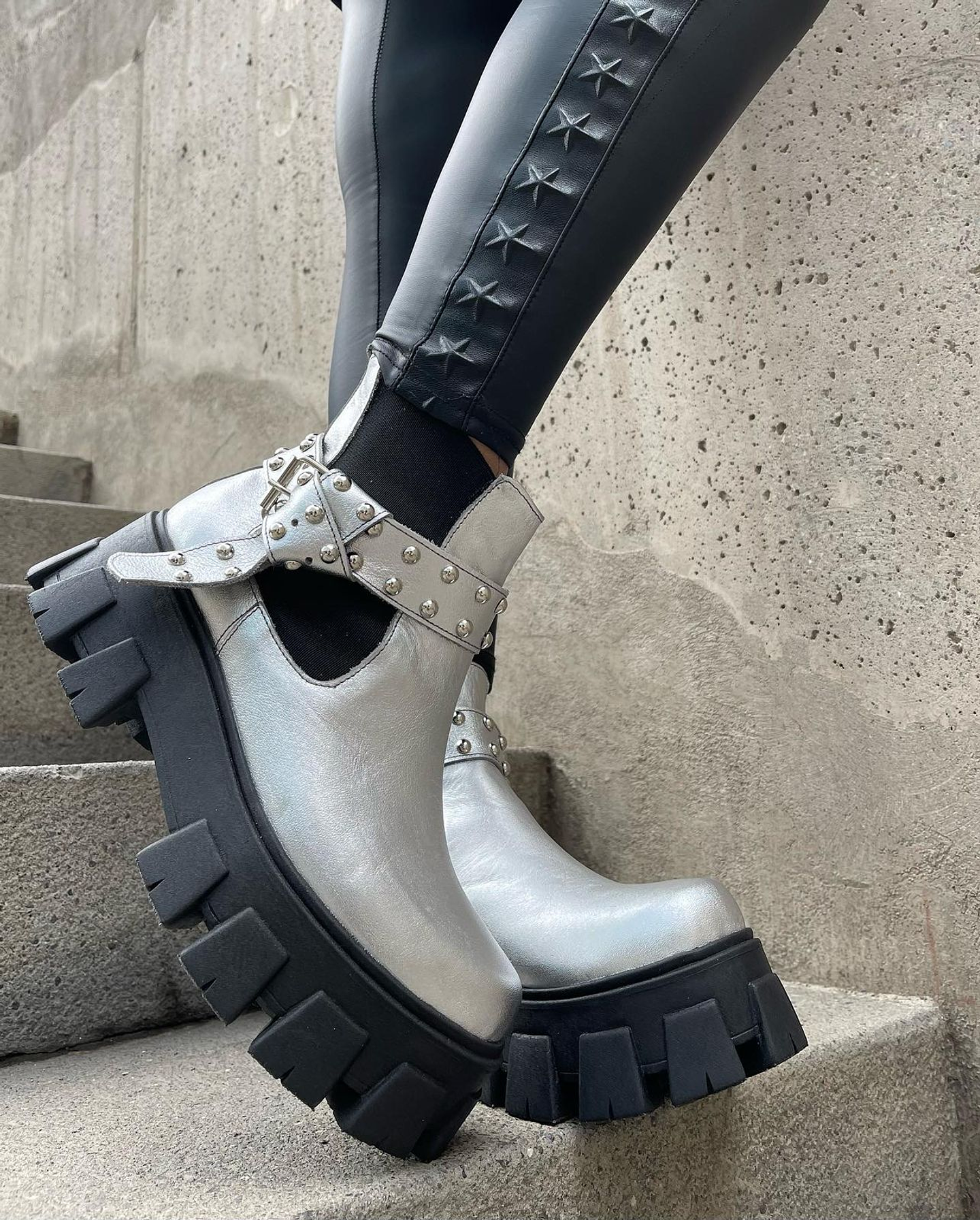 Botin Amanda Plata 1