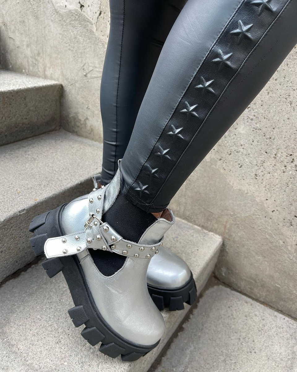 Botin Amanda Plata 3