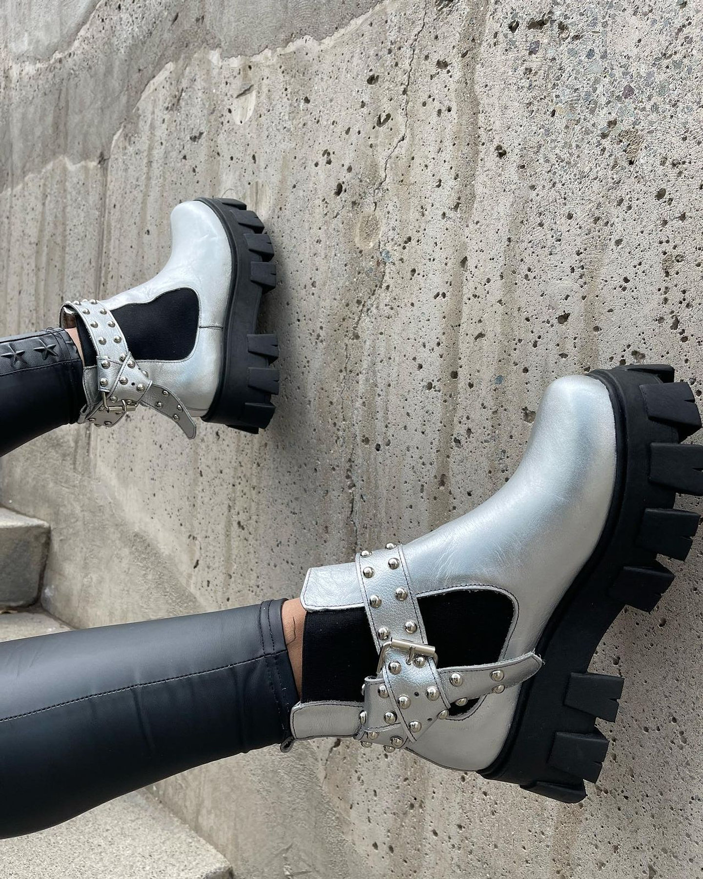 Botin Amanda Plata 5