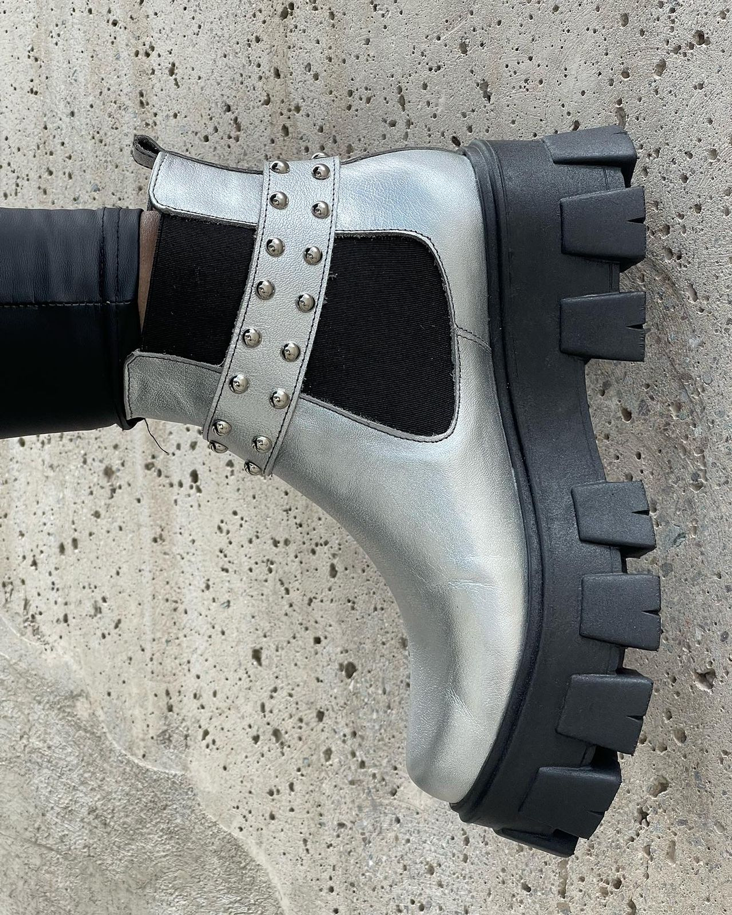 Botin Amanda Plata 7