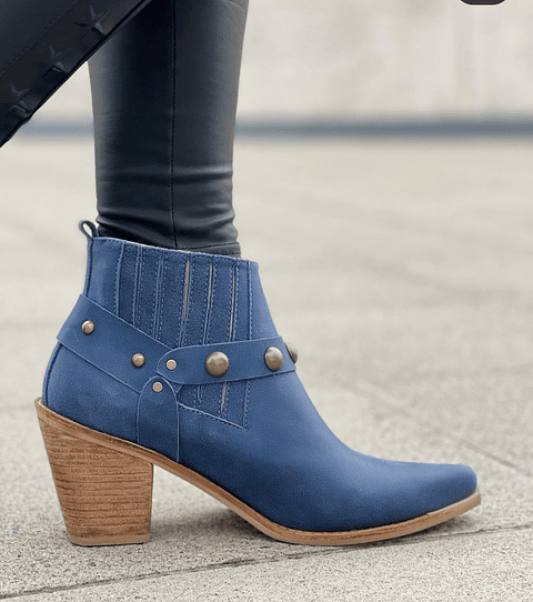 Elástico Cuero Azul