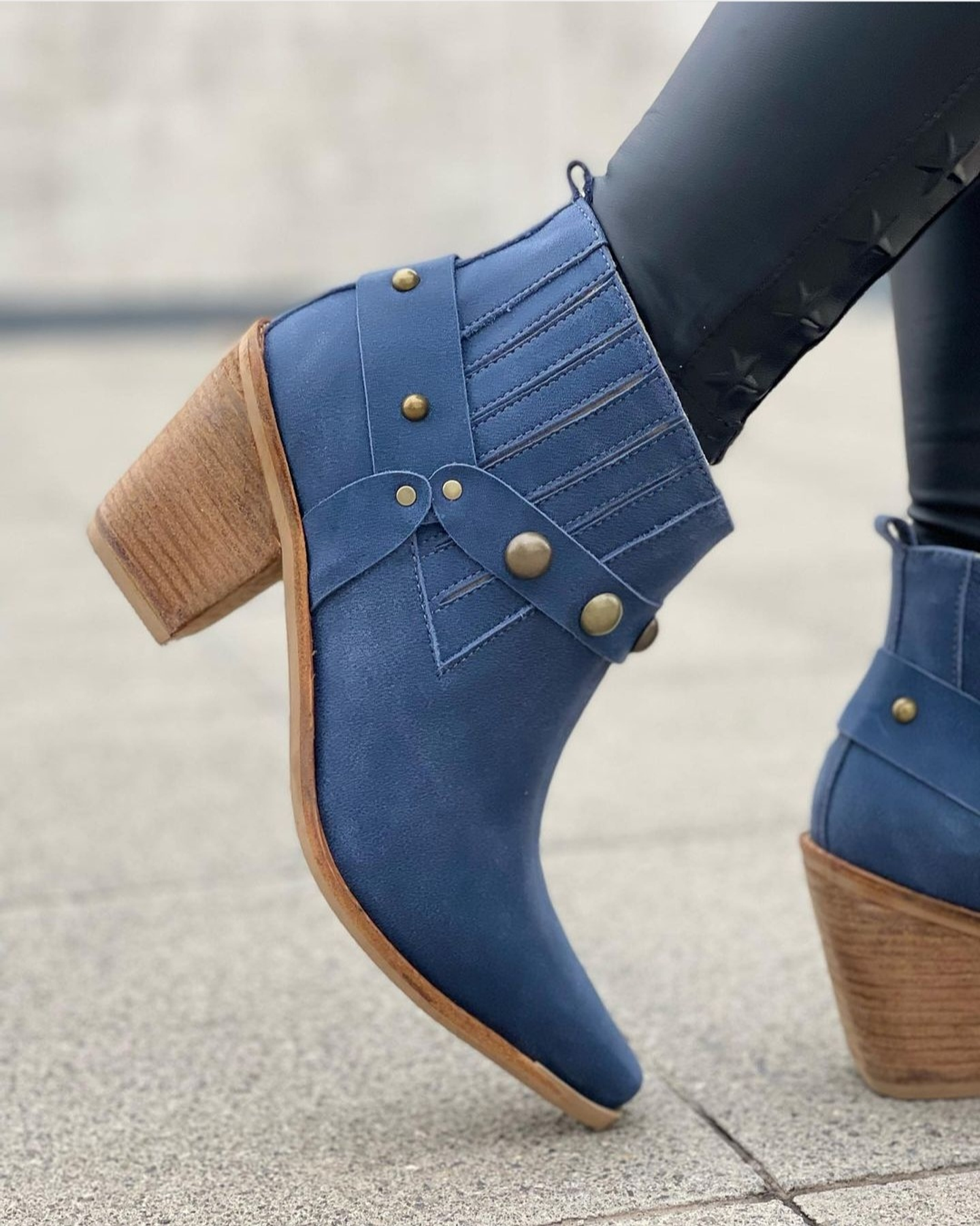 Elástico Cuero Azul 3