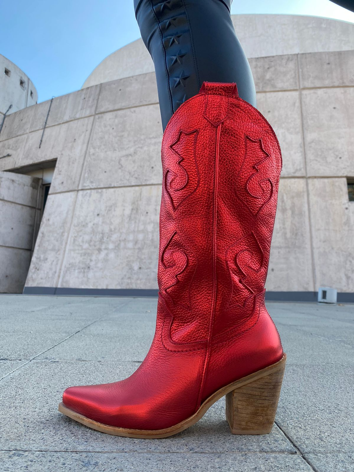 Rubia Rojo Metalizado 4