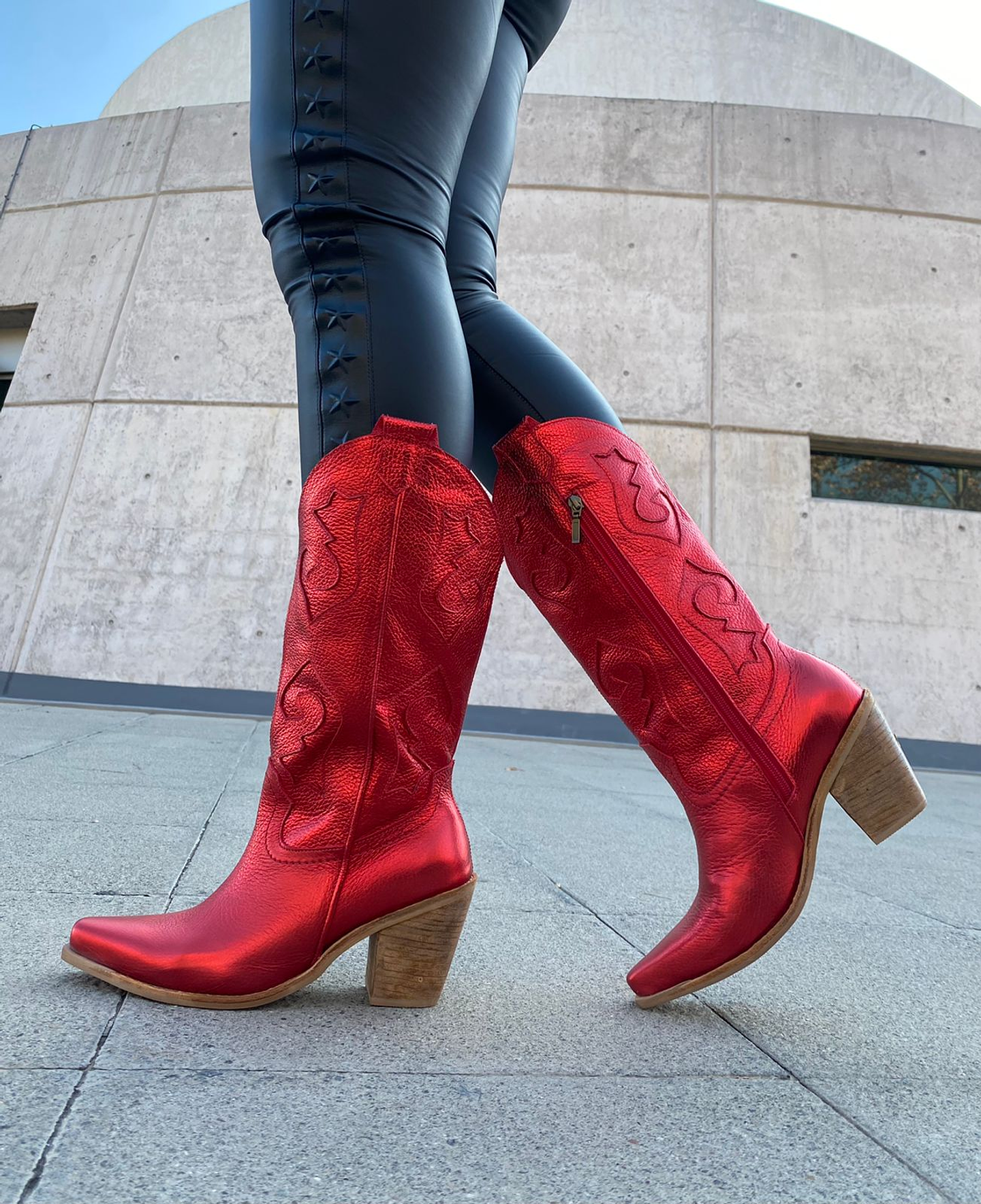 Rubia Rojo Metalizado 1