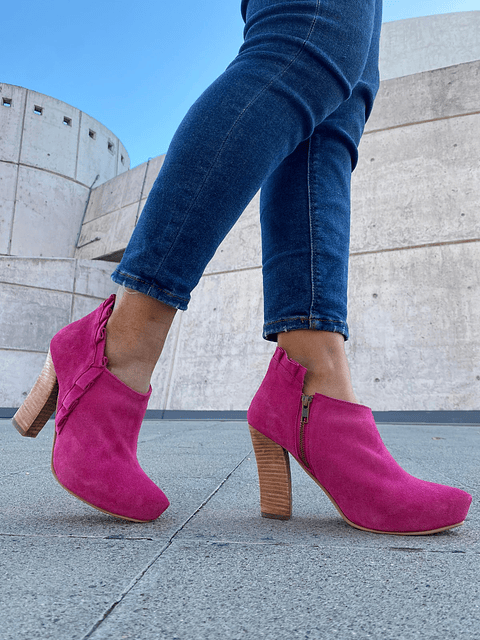 Millaray Plataforma Reno Fucsia 