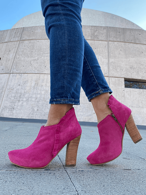 Millaray Plataforma Reno Fucsia 