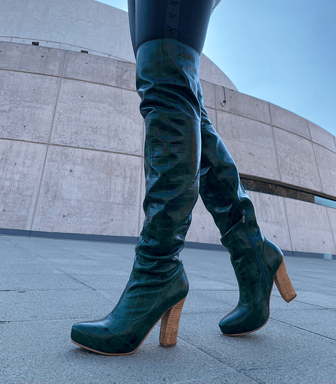 Bucaneras New York Lagarto Verde