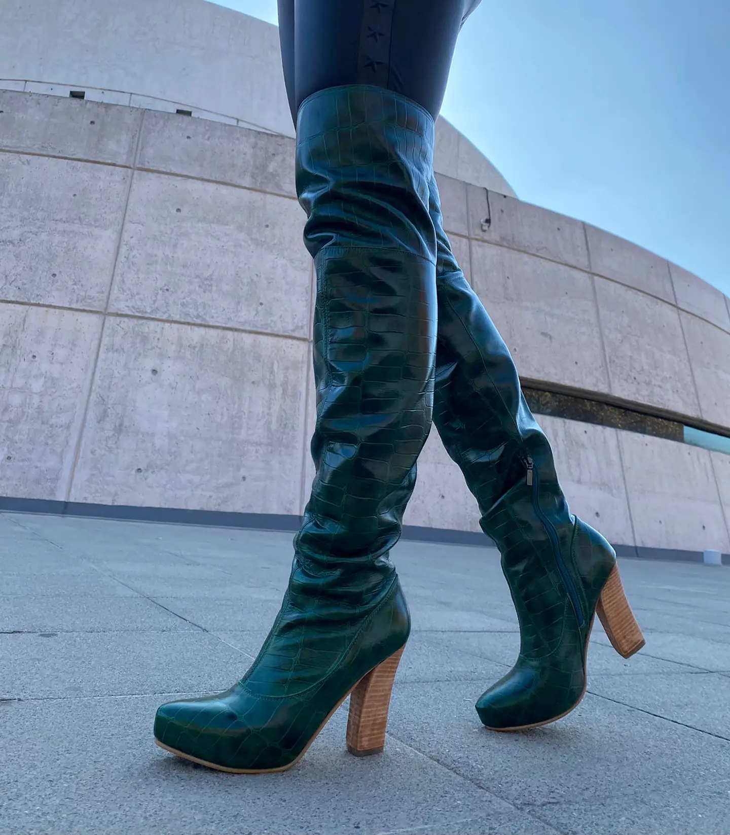 Bucaneras New York Lagarto Verde 2