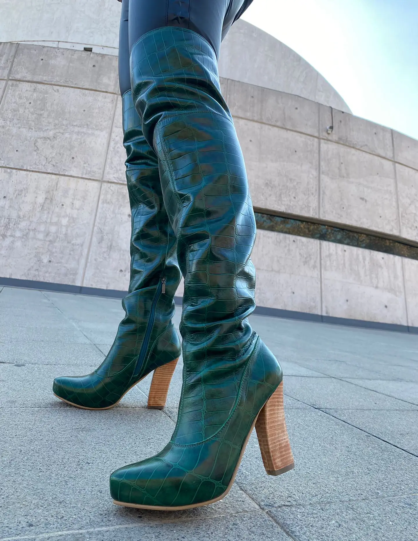 Bucaneras New York Lagarto Verde 3