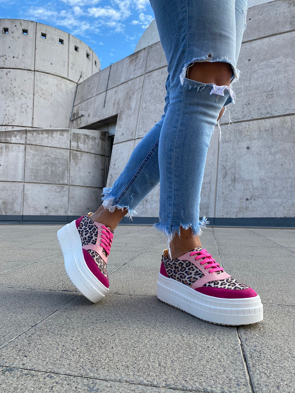 Miami Animal Print Con Fucsia 3