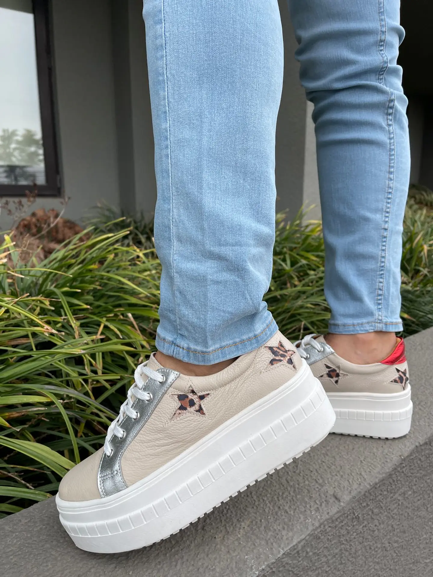 Miami Beige Con Plata 4