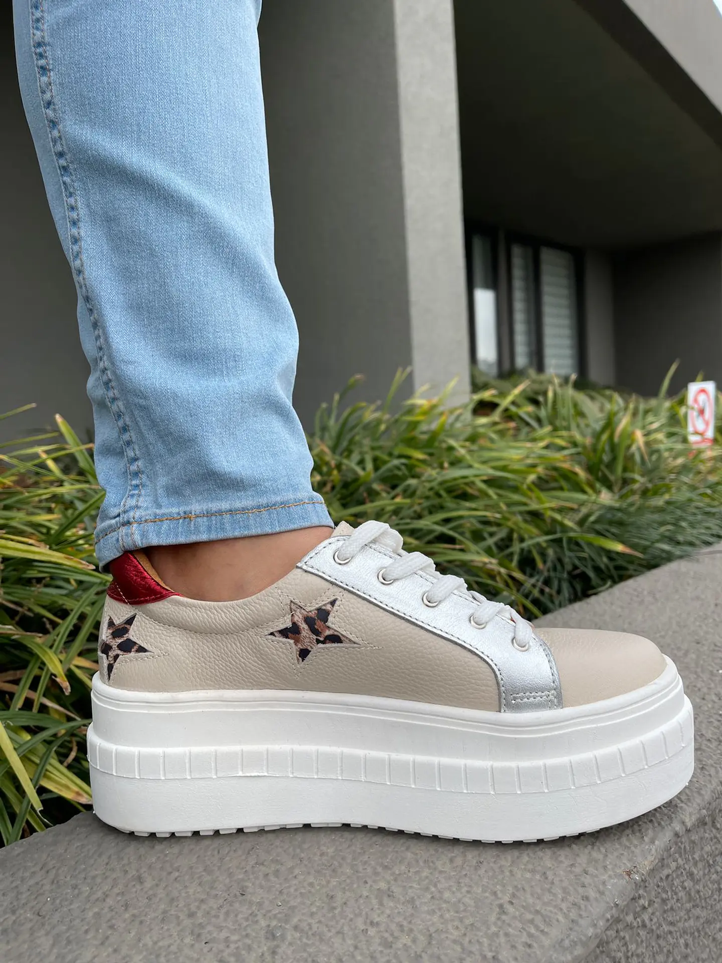 Miami Beige Con Plata 5