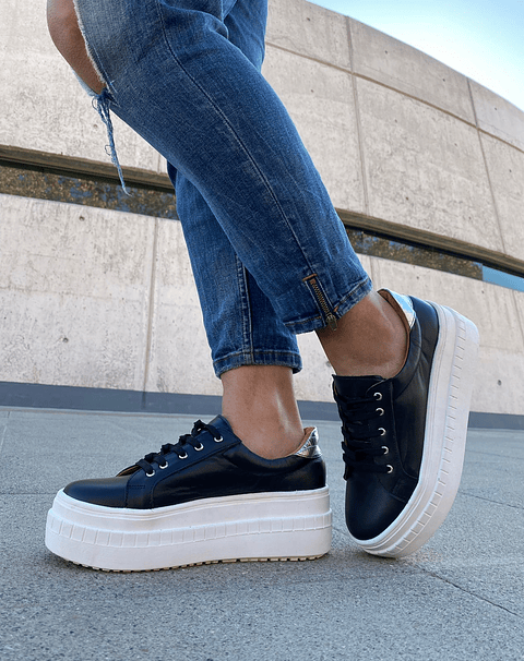 Miami Negra Con Plata