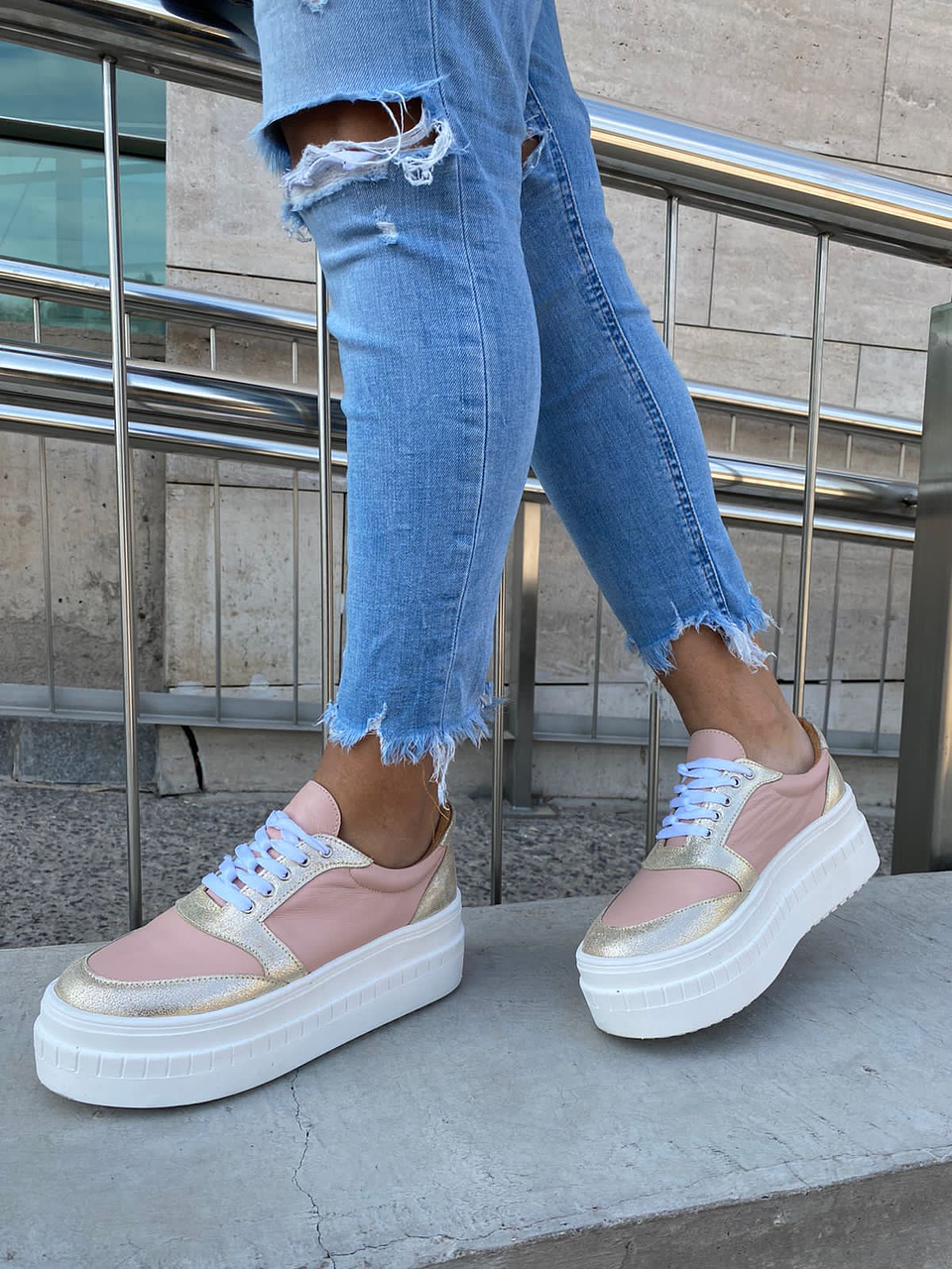 Miami Rosado Con Dorado 2