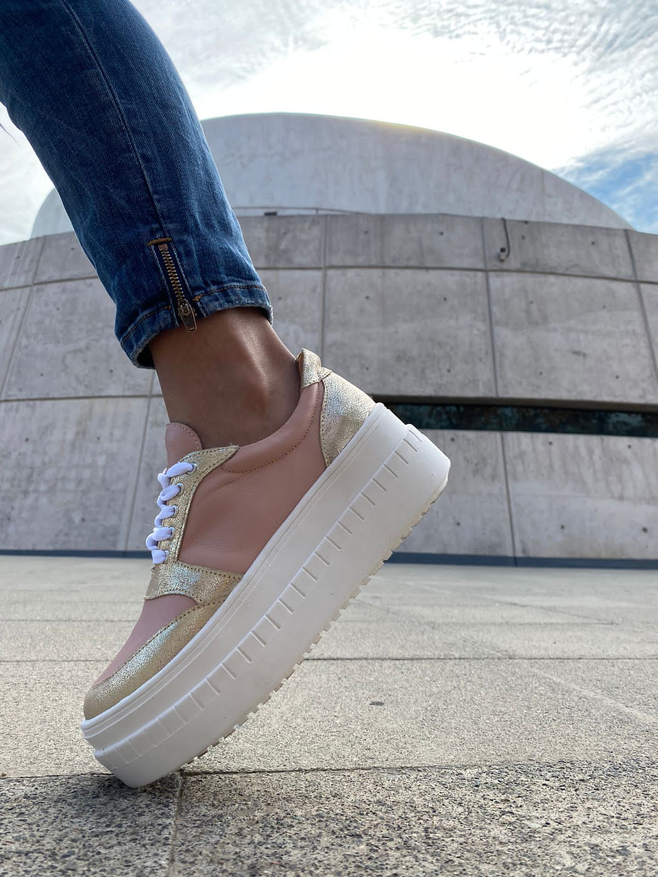 Miami Rosado Con Dorado 5