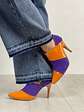 Botín Girasol Richato Naranjo Con Morado - Miniatura 4