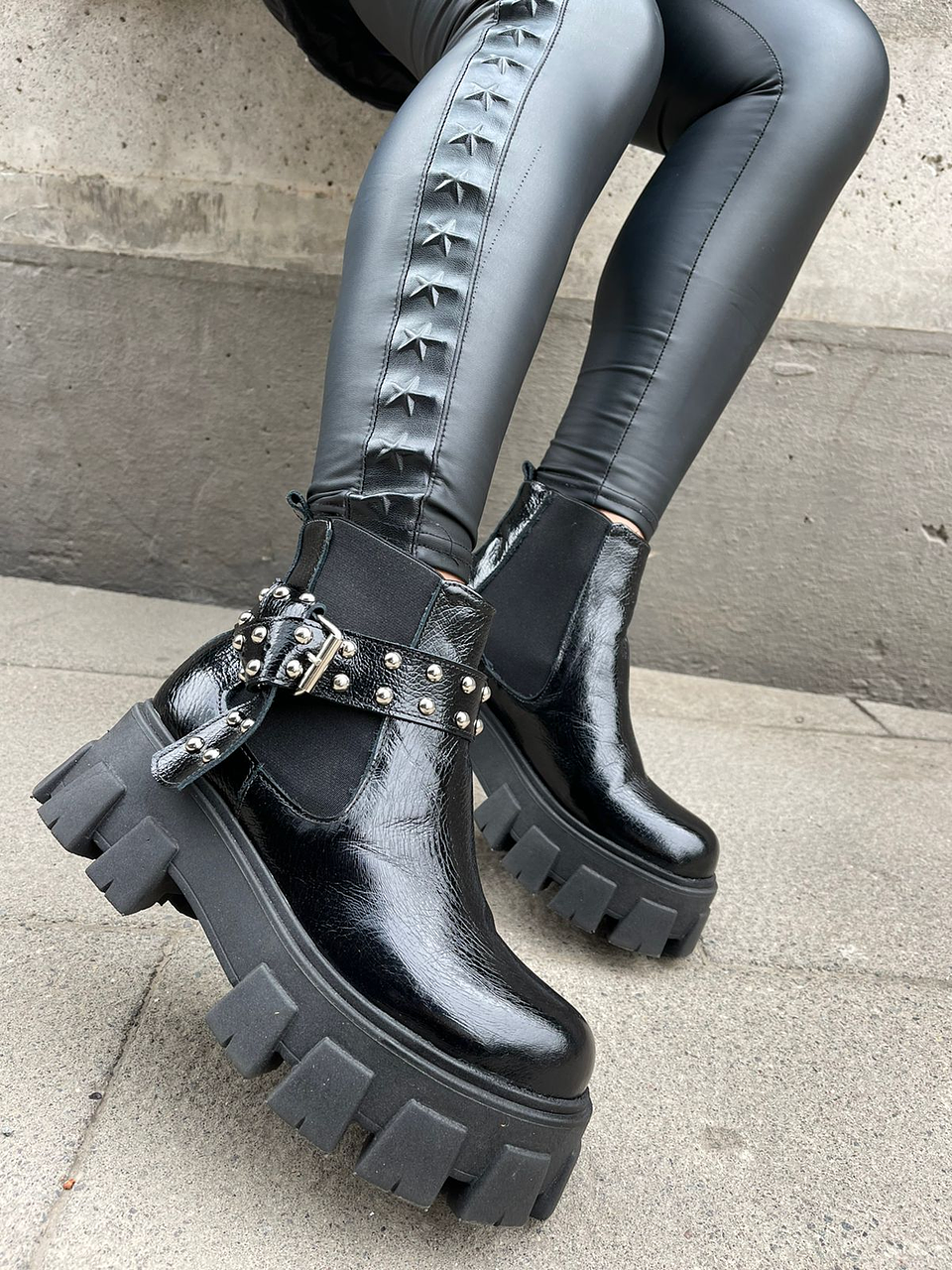 Botin Amanda Richato Negro 1