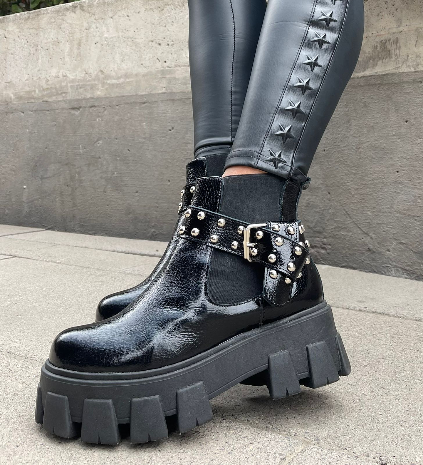 Botin Amanda Richato Negro 2