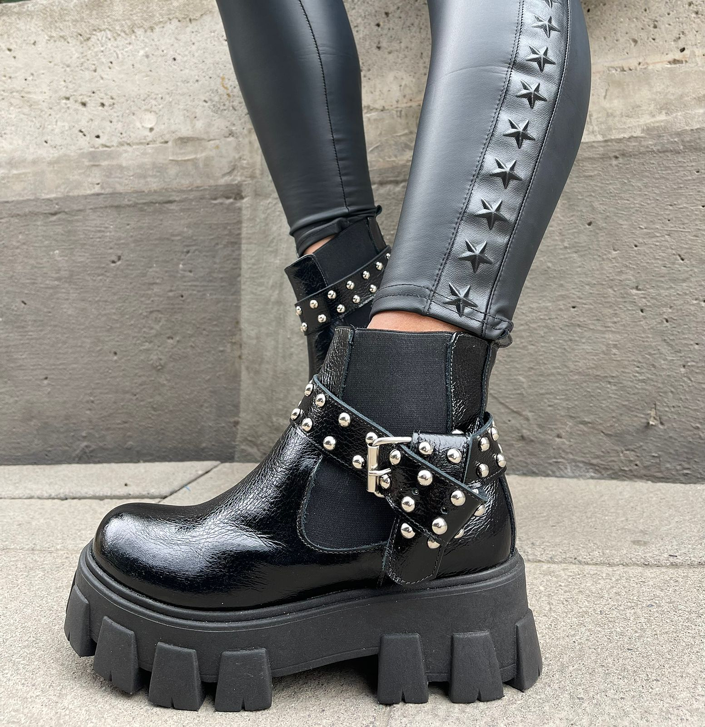 Botin Amanda Richato Negro 4