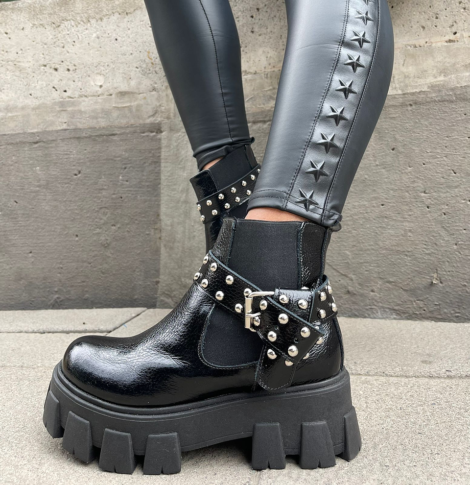 Botin Amanda Richato Negro 4