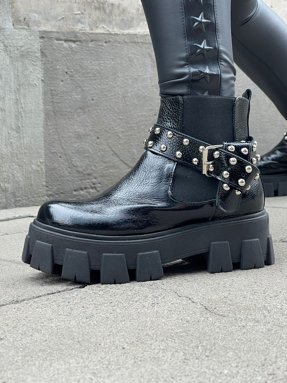 Botin Amanda Richato Negro 6