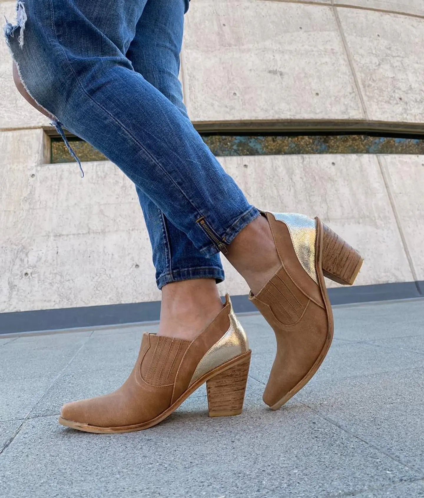 Leyla Camel Con Dorado 2