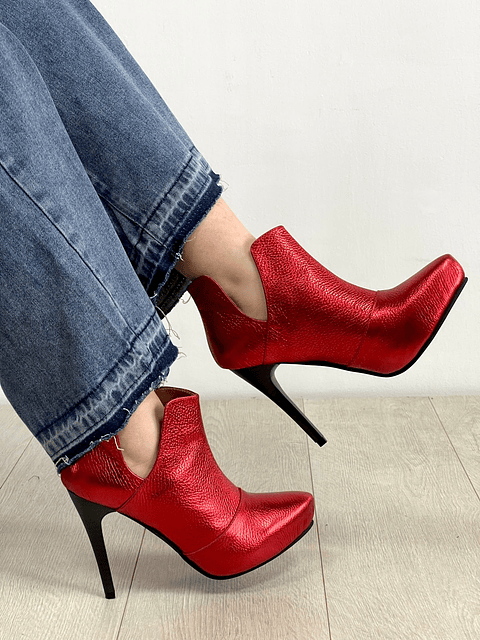 Barcelona Rojo Metalizado