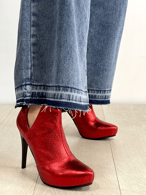 Barcelona Rojo Metalizado