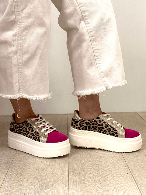 Miami Fucsia Con Animal Print