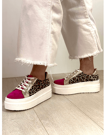 Miami Fucsia Con Animal Print