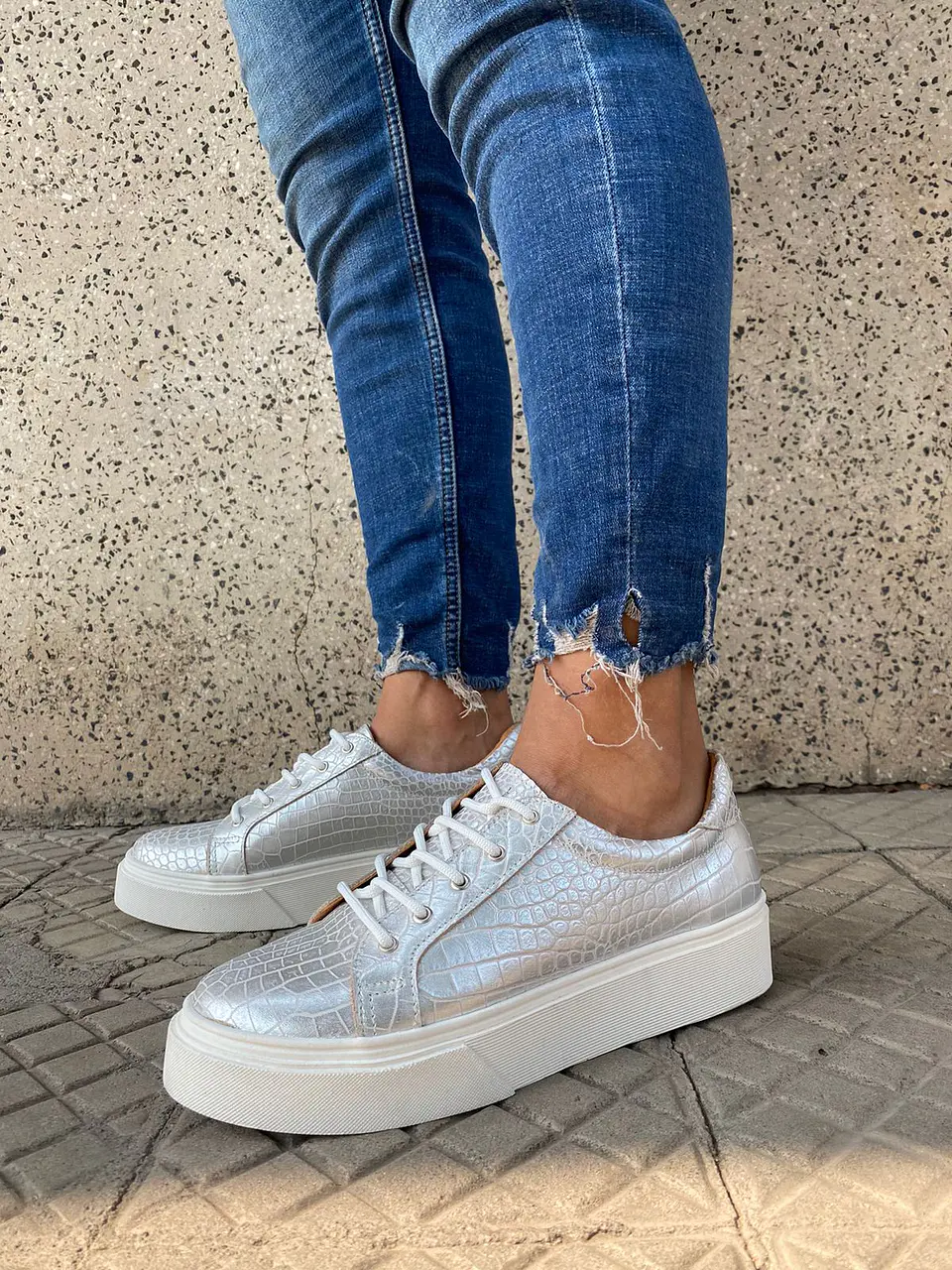 Valeria Croco Plata 6