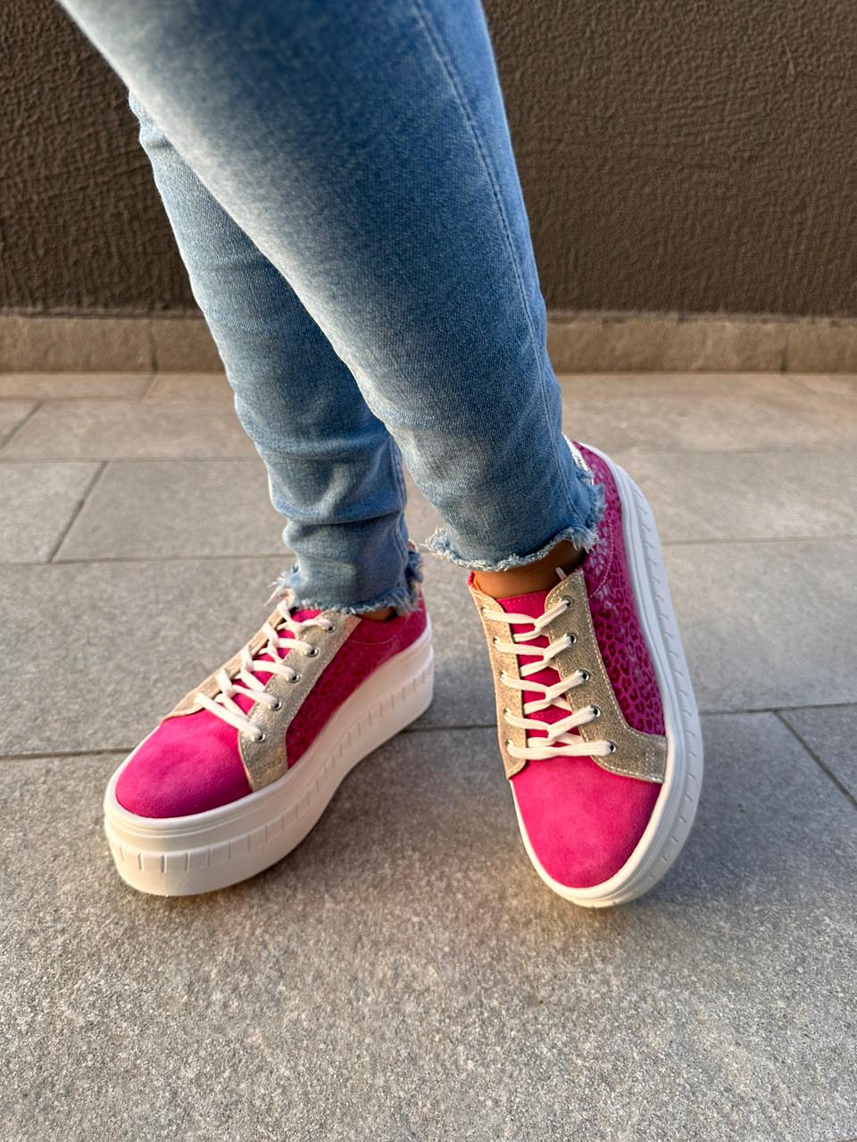 Miami Chita Fucsia Con Dorado 2