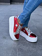 Miami Rojo Metalizado Con Estrellas Plata - Miniatura 1