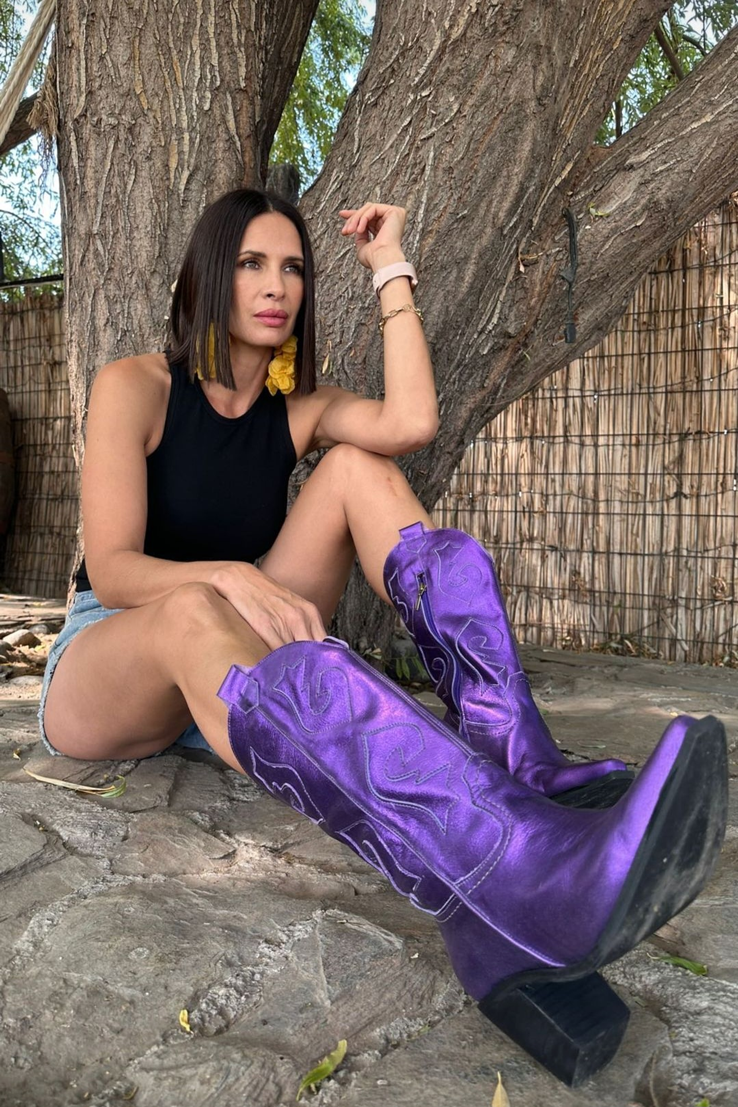 Rubia Morado Metalizado 4