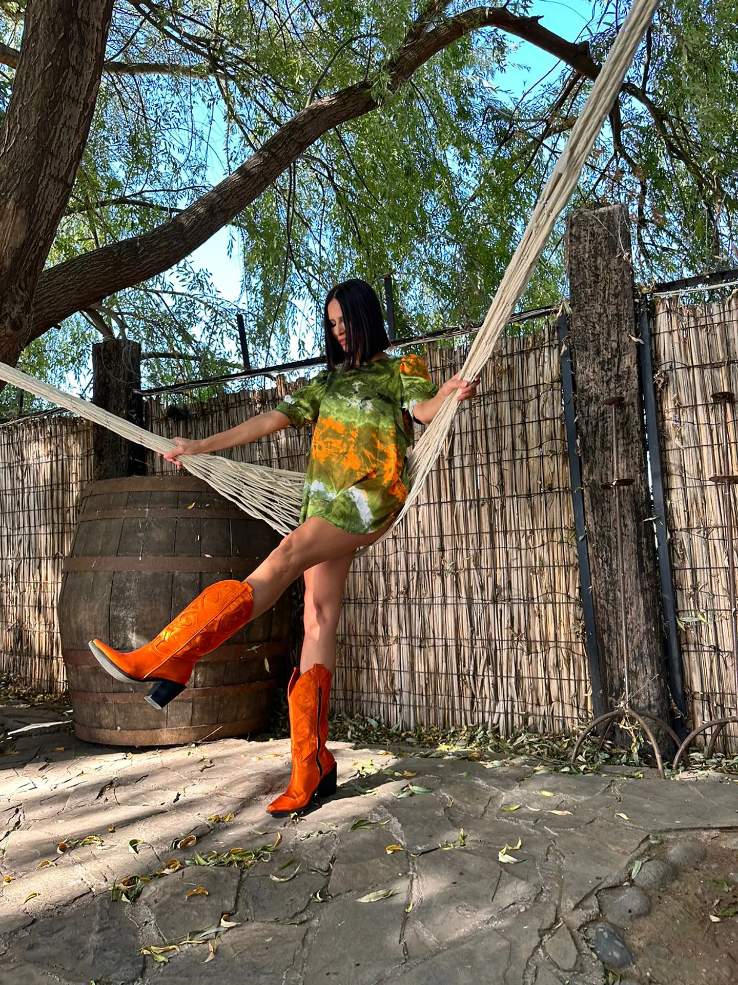 Rubia Naranjo Metalizado 2