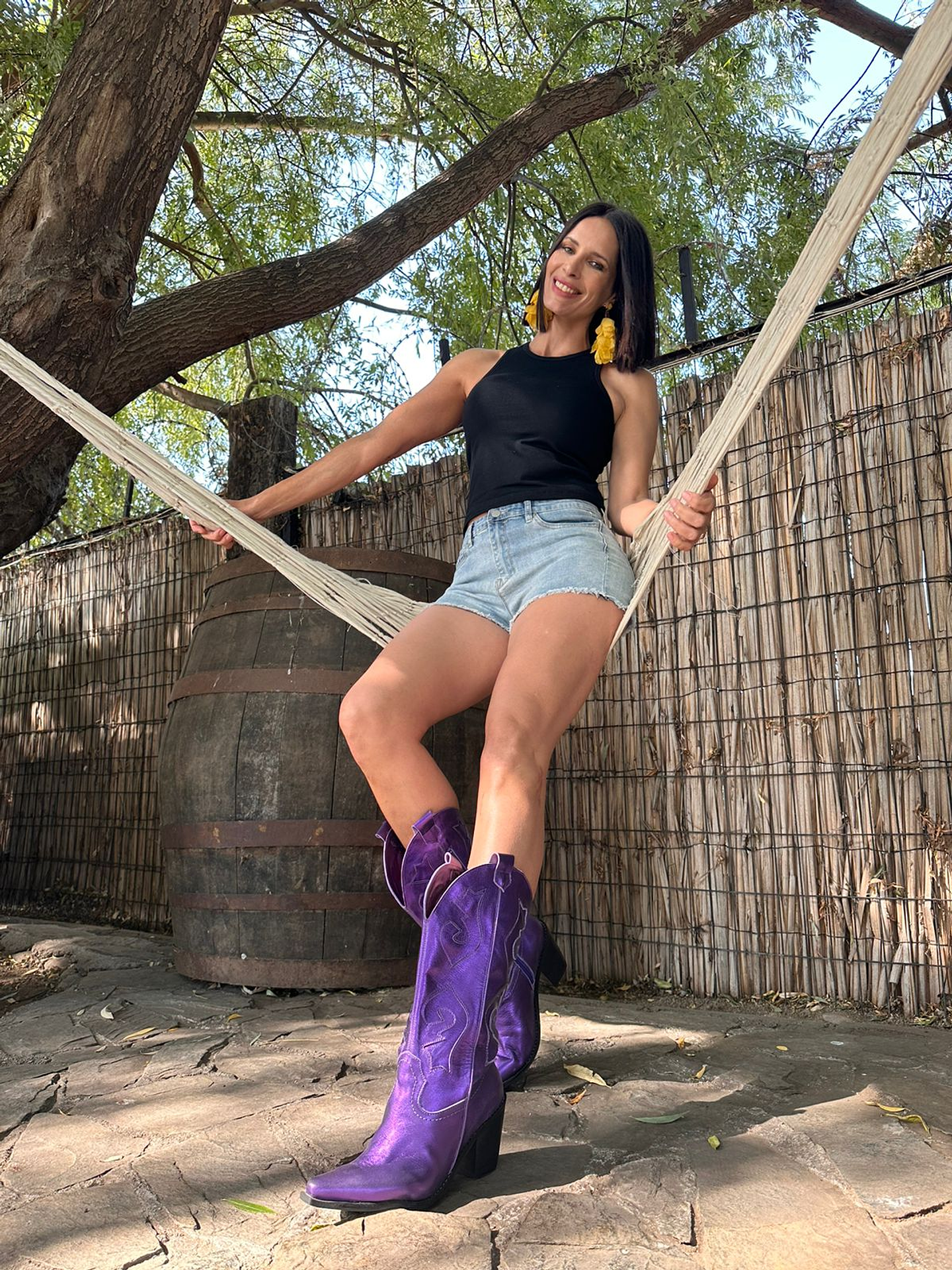 Rubia Morado Metalizado 3