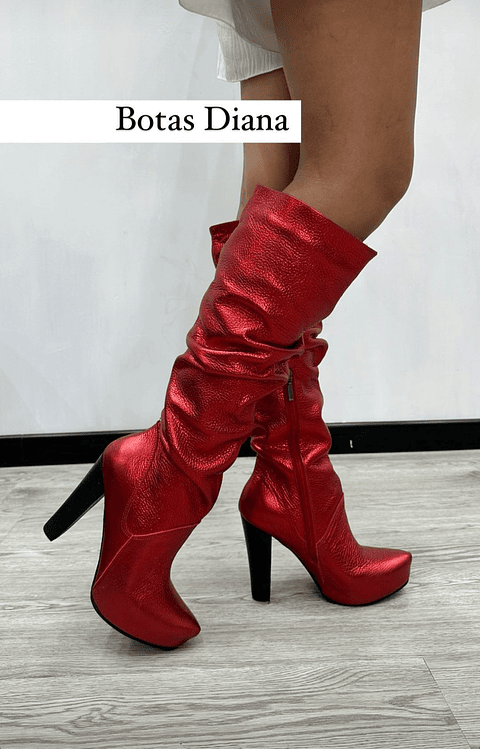 Diana Rojo Metalizado