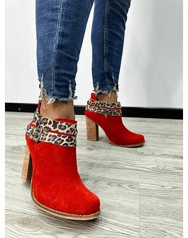 Botin Cala Reno Rojo